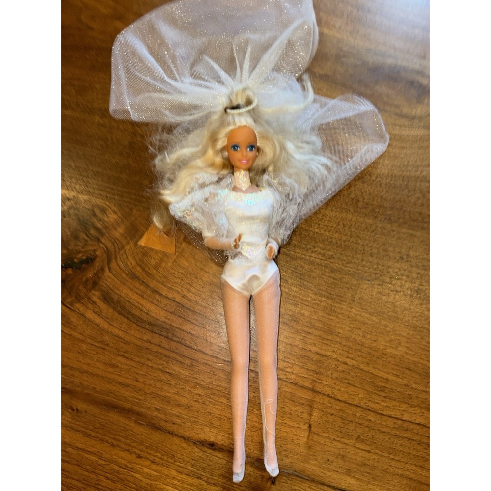 Vintage 1989 Wedding Fantasy Barbie Doll Mattel #2125 Bride Gown No Box